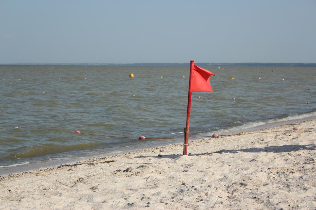 Флаг на пляже
