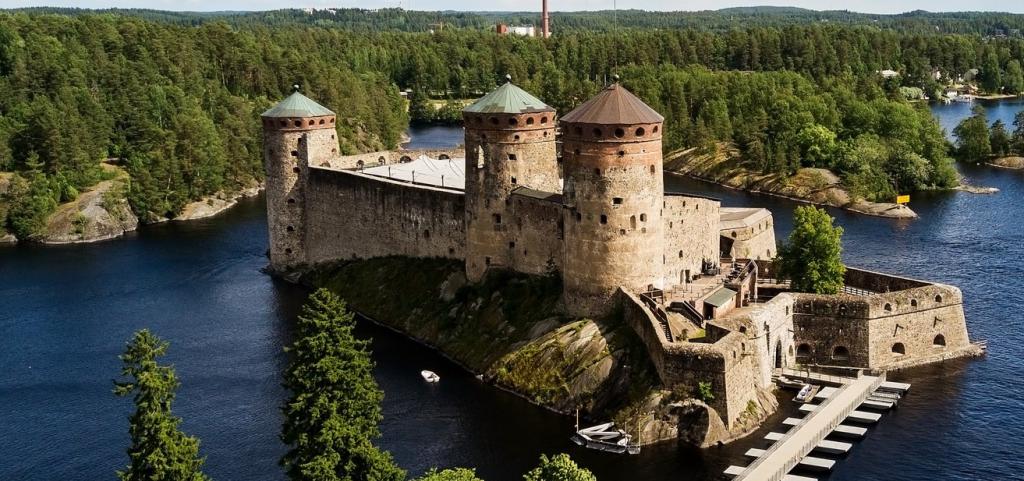 крепость финляндии савонлинна
