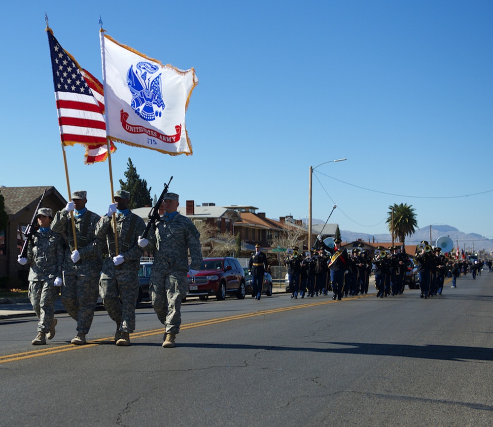 Военный парад в Эль-Пасо