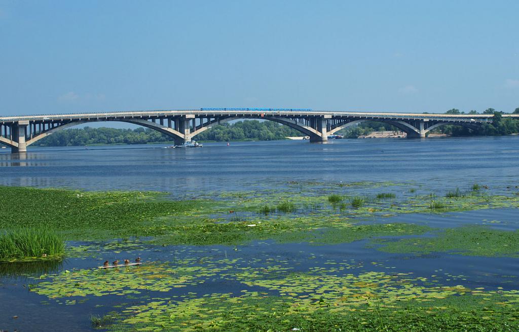 Мост не реке Днепр
