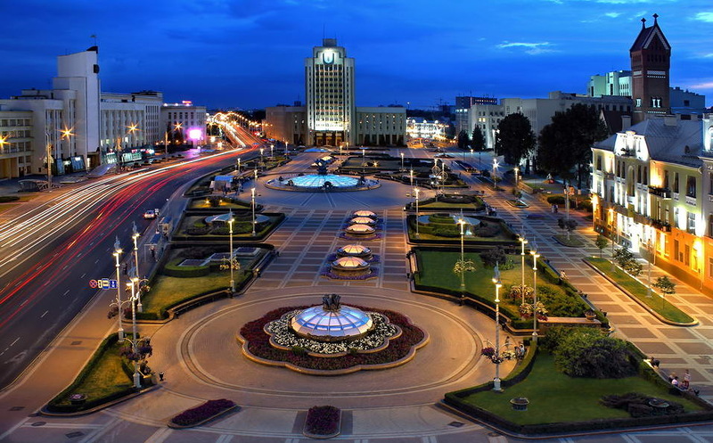 площадь Независимости в Минске