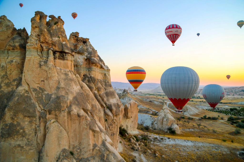 Воздушные шары в Турции.