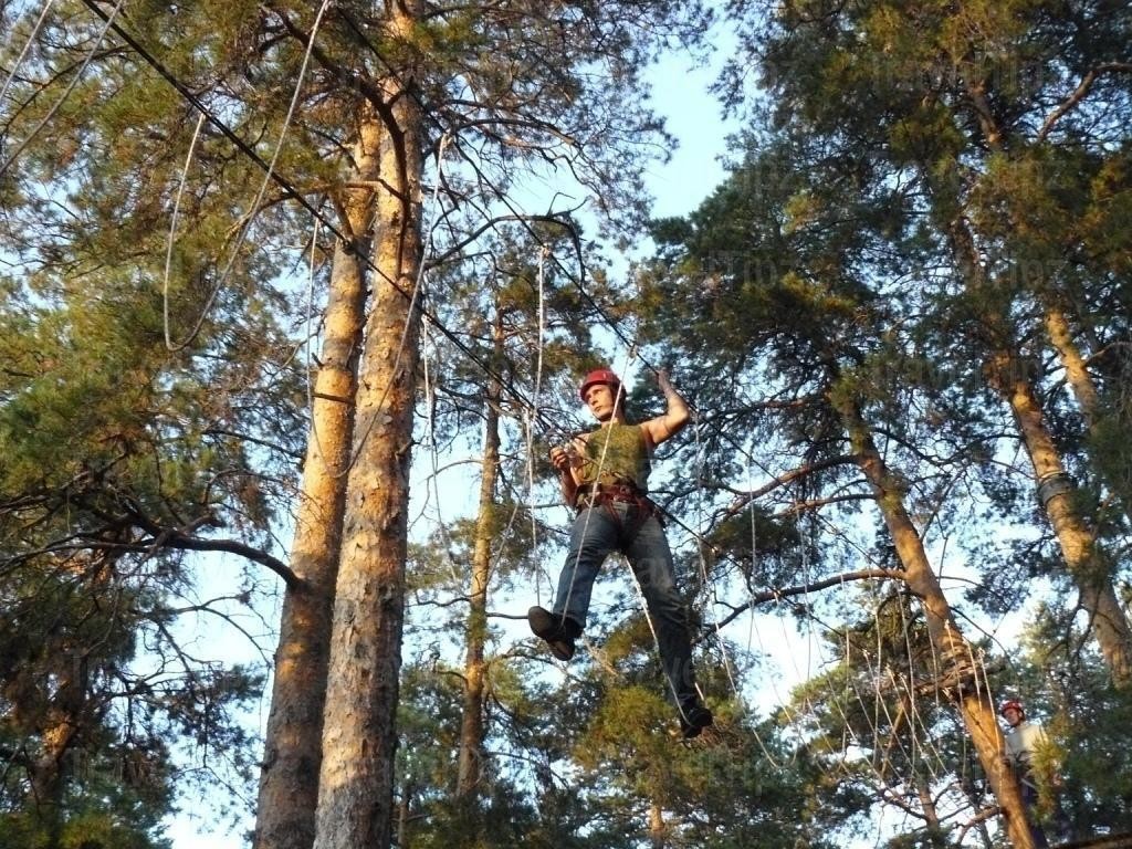 Лесной экстрим в Челябинске