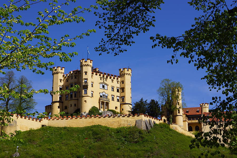 замок Хоэшвангау в Баварии