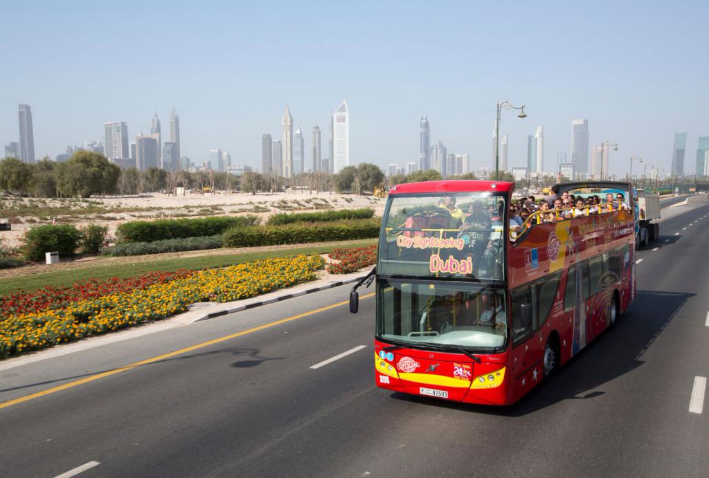 Экскурсионный автобус Дубай