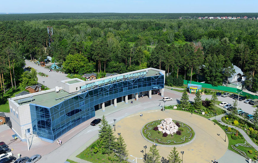 Зоопарк в Новосибирске.