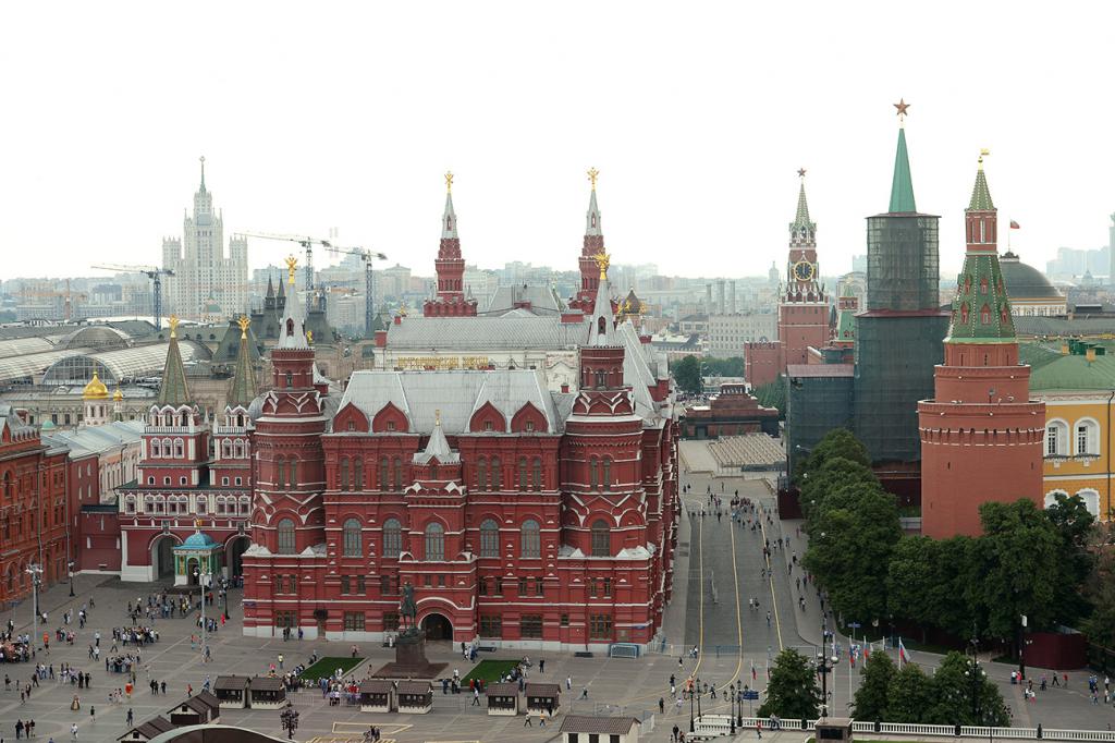 Красная площадь в столице
