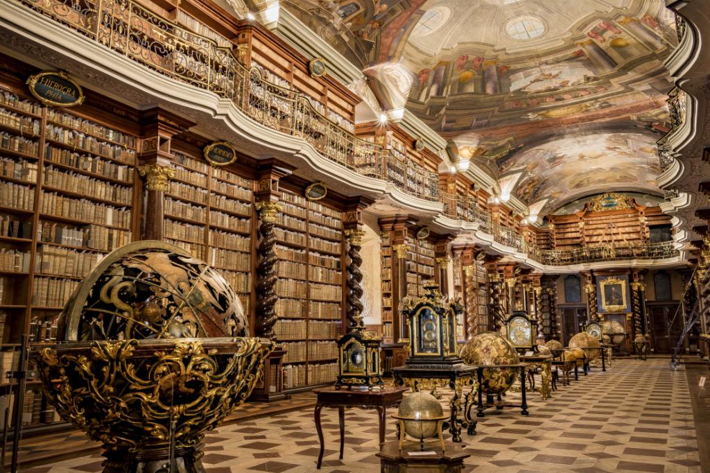 библиотека Кдиментинум в Праге