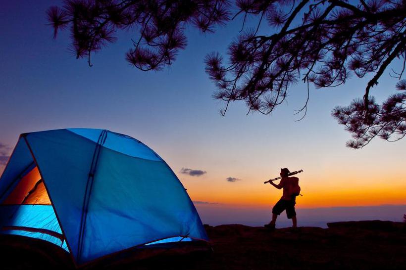 Как обустроить быт живя в палатке