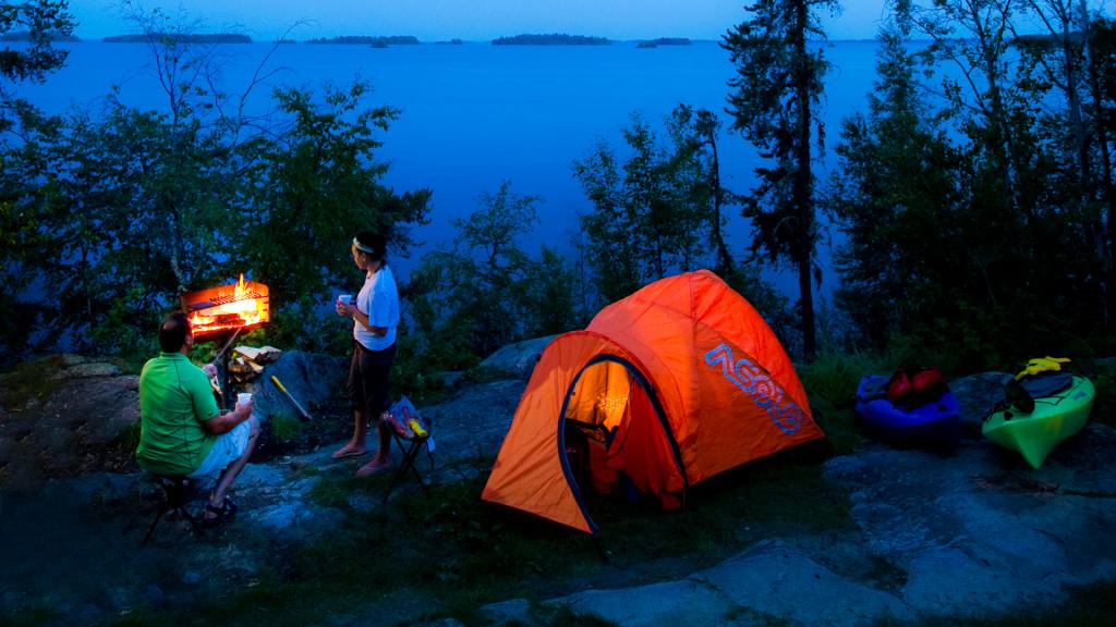 как отдыхать с палатками
