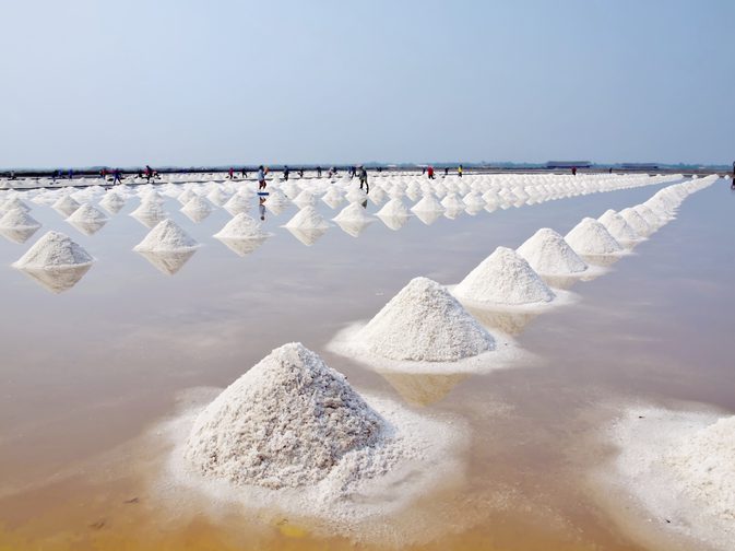 Добыча морской соли