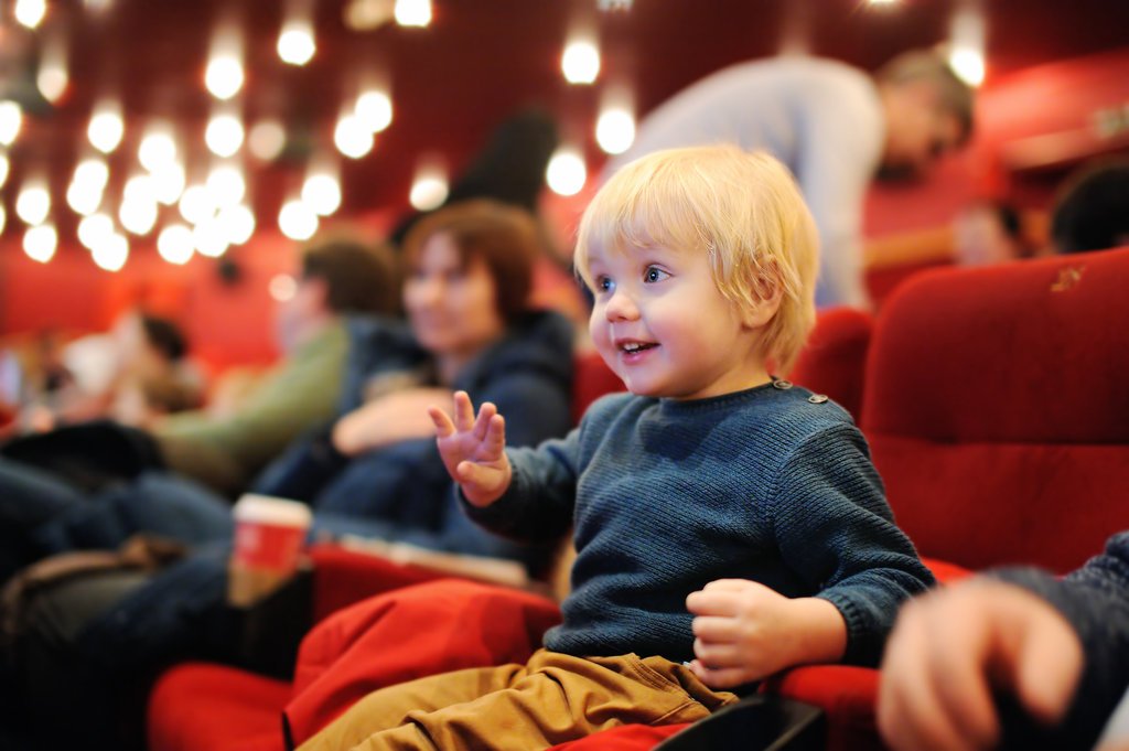 Ребенок в театре в Пушкине