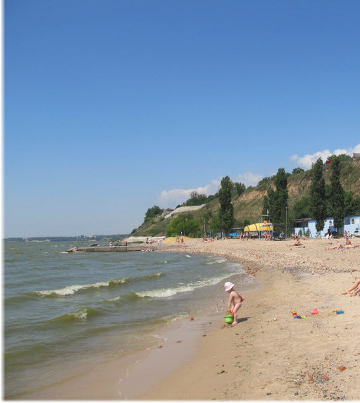 Пляжи Таганрогского залива