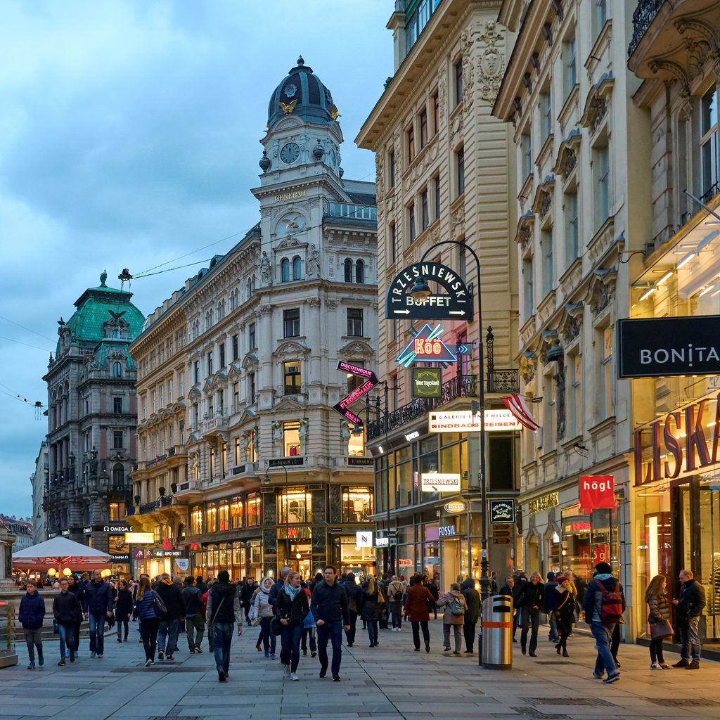 улица в Вене