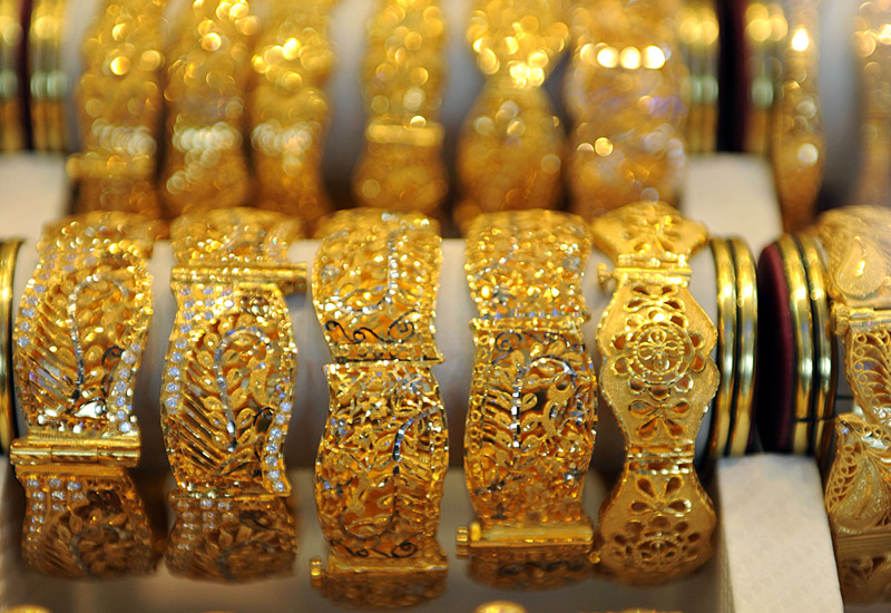 Арабские золотые украшения