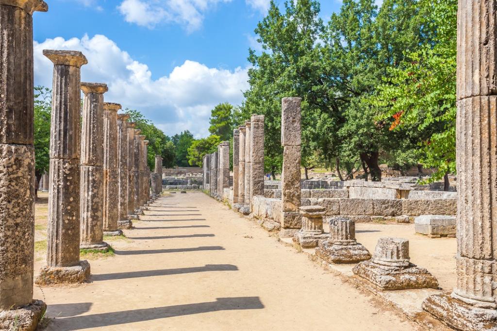 руины Олимпии