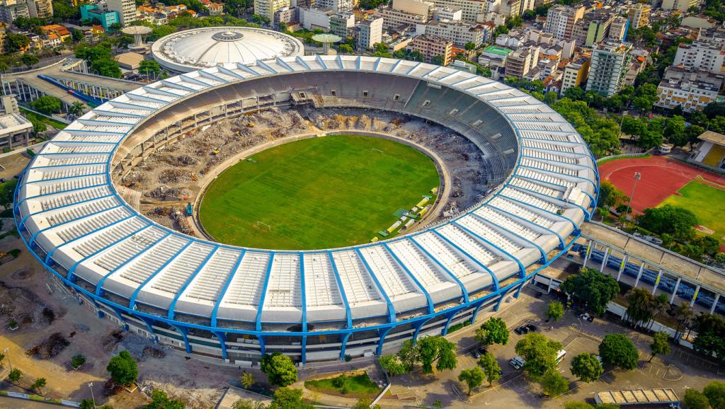 стадион Маракана в Рио-де-Жанейро